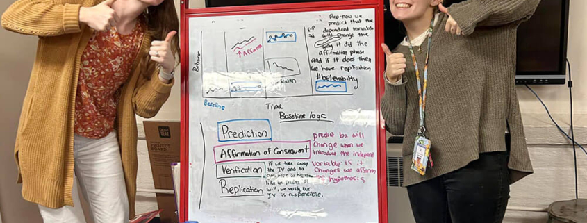 staff members continuing their education